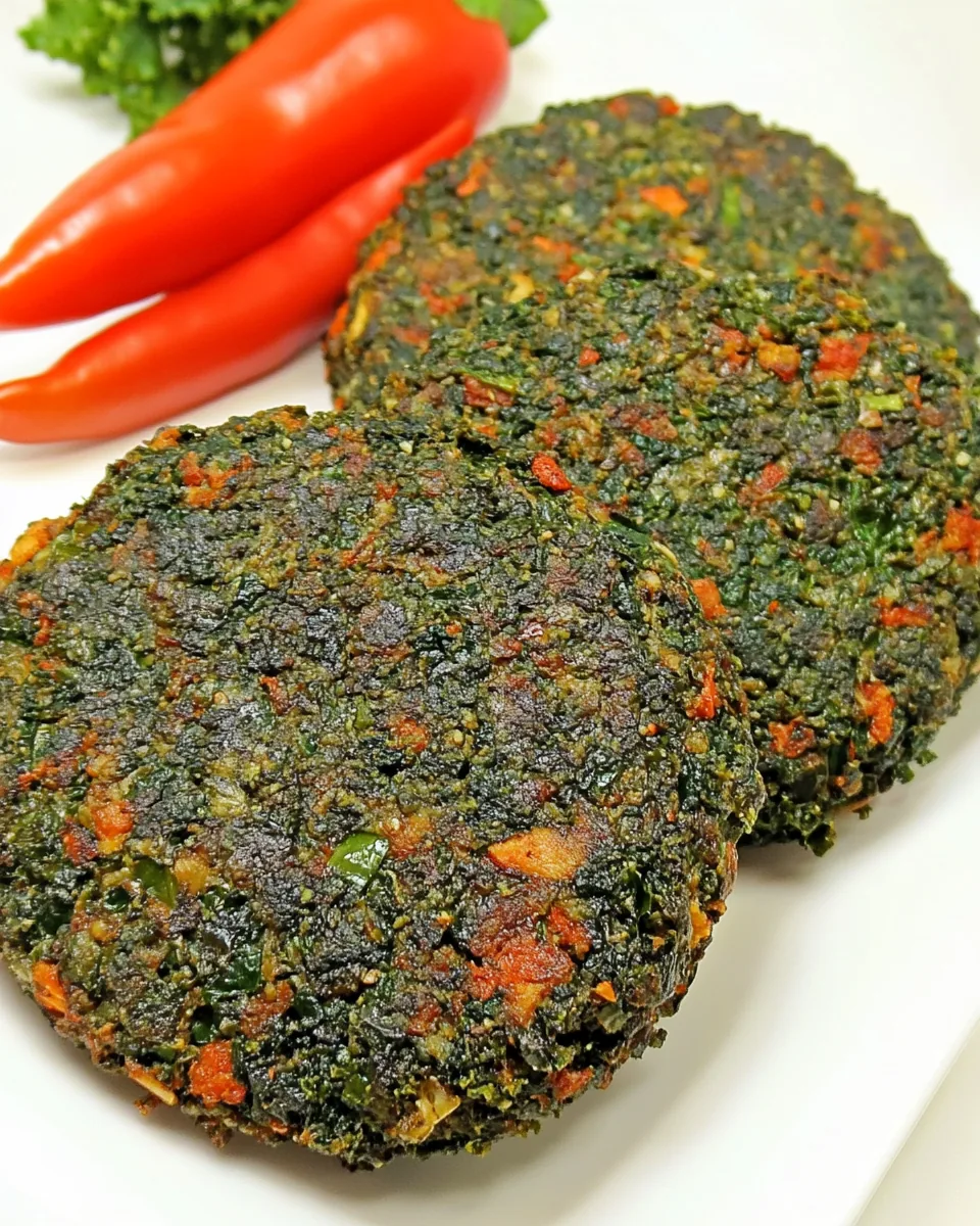 Skinny Kale Burgers