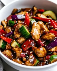 Skinny Slow Cooker Kung Pao Chicken