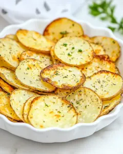 Sliced Potatoes In The Air Fryer