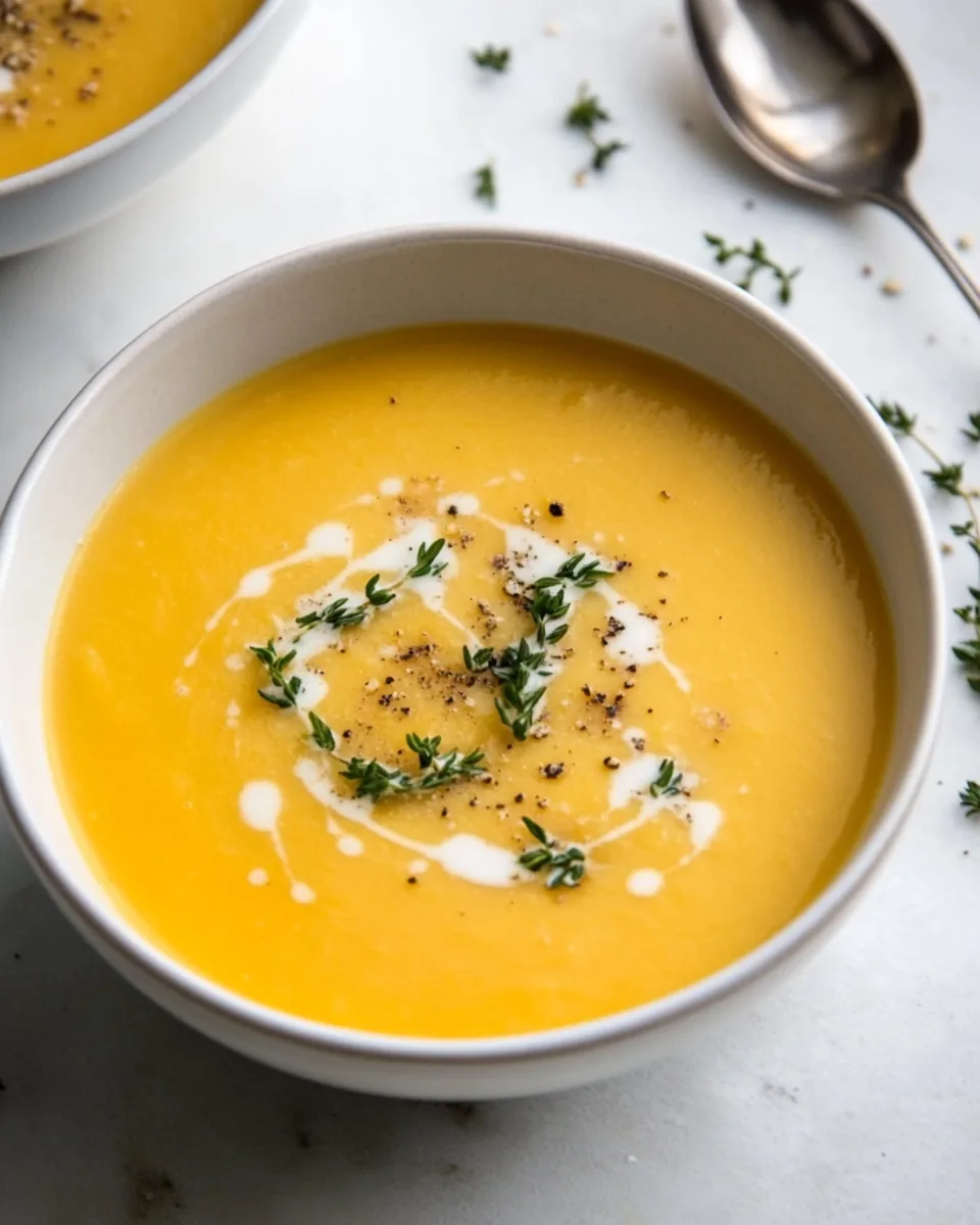 Slow Cooker Butternut Squash Soup