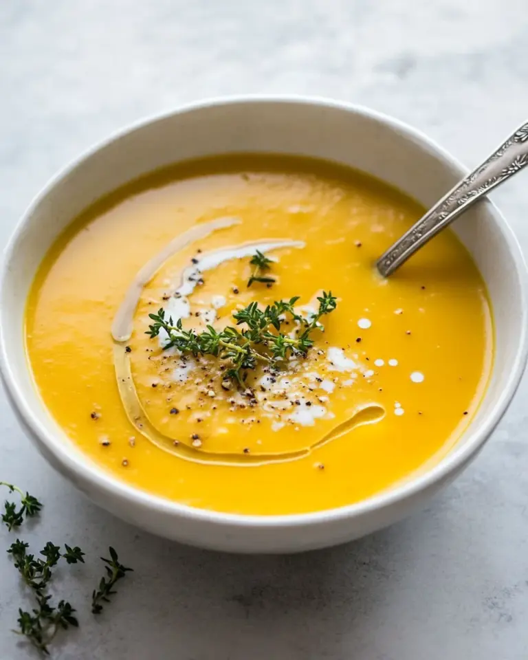 Slow Cooker Butternut Squash Soup