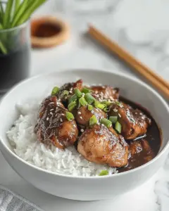 Slow Cooker Chicken Adobo