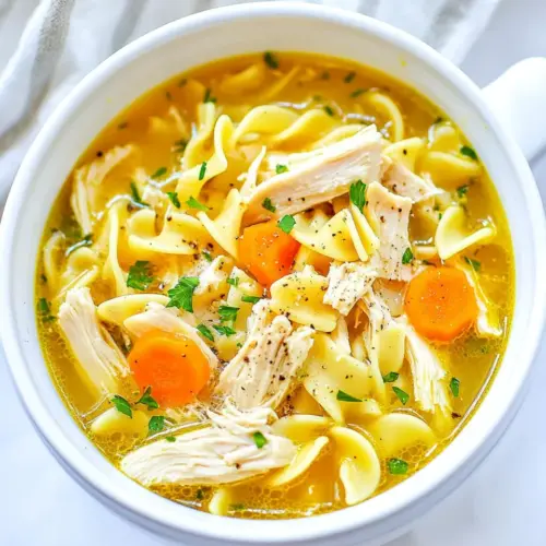 Slow Cooker Chicken Noodle Soup