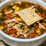 Slow Cooker Chicken Tortilla Soup
