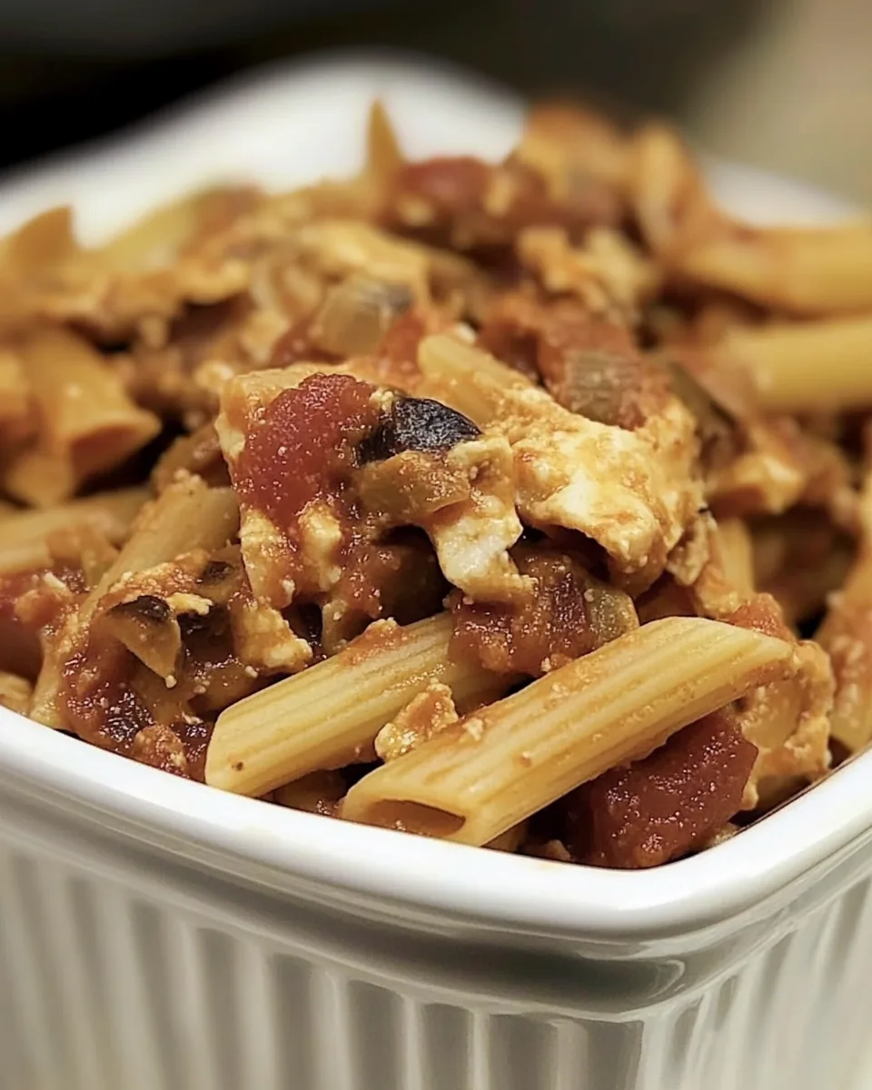 Slow Cooker Italian Style Penne