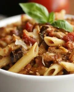 Slow Cooker Italian Style Penne