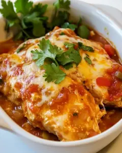 Slow Cooker Salsa Chicken