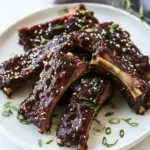 Slow Cooker Sesame Ginger Ribs