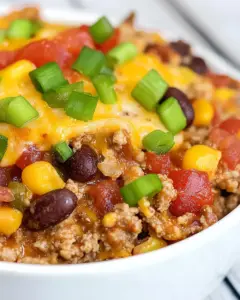 Slow Cooker Taco Casserole