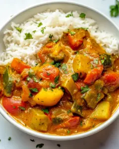 Slow Cooker Vegetable Curry