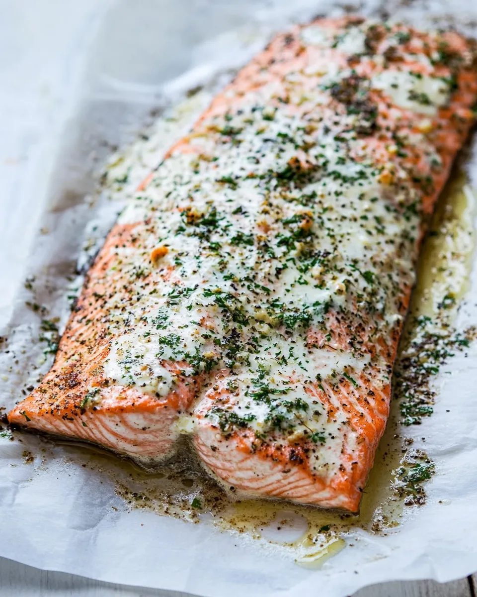 Slow Roasted Salmon