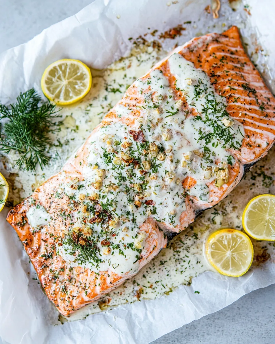 Slow Roasted Salmon