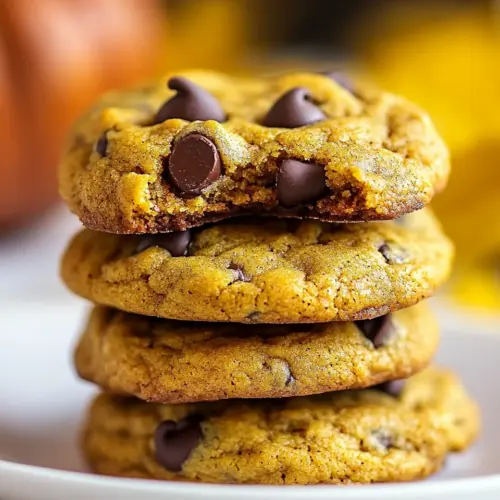 Chocolate Chip Pumpkin Cookies