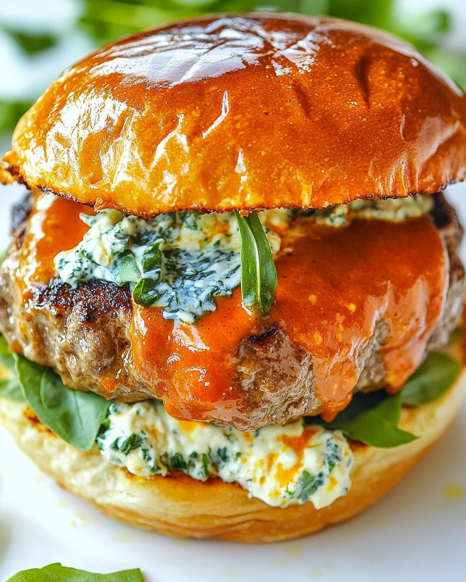 Smashburger Buffalo Burger