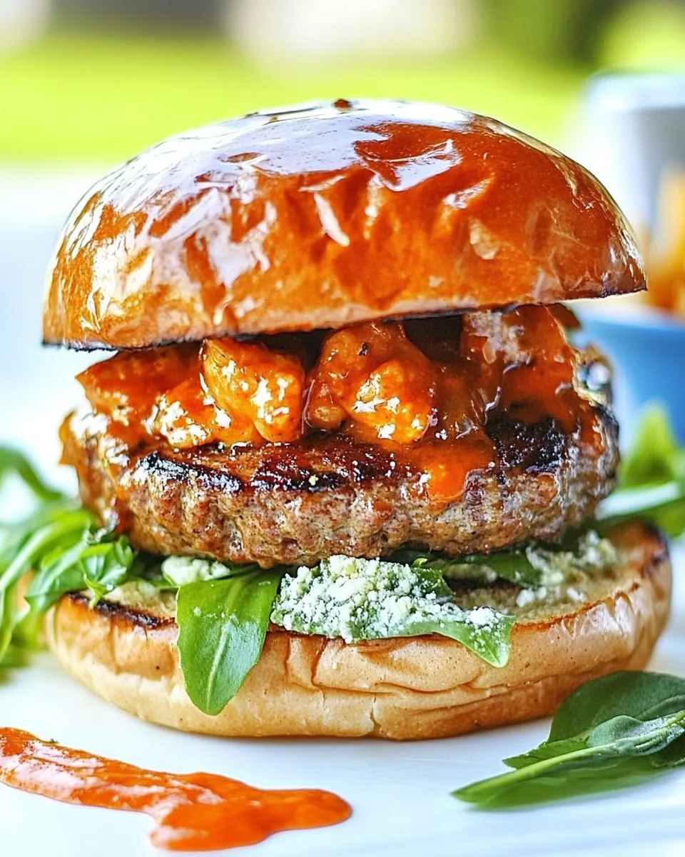 Smashburger Buffalo Burger