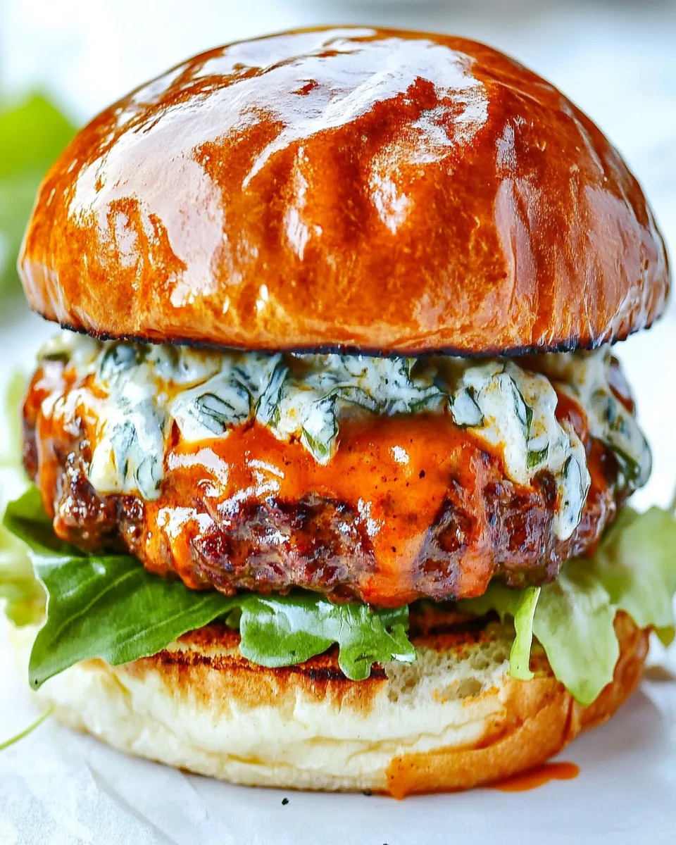 Smashburger Buffalo Burger