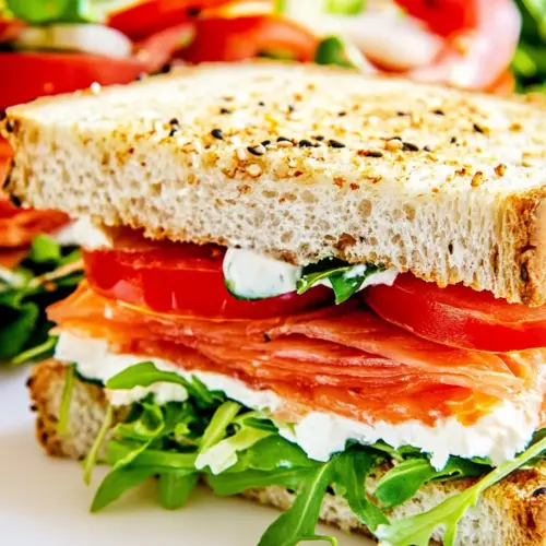 Smoked Salmon Sandwiches