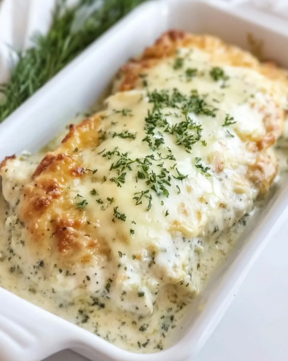 Smothered Cheesy Sour Cream Chicken