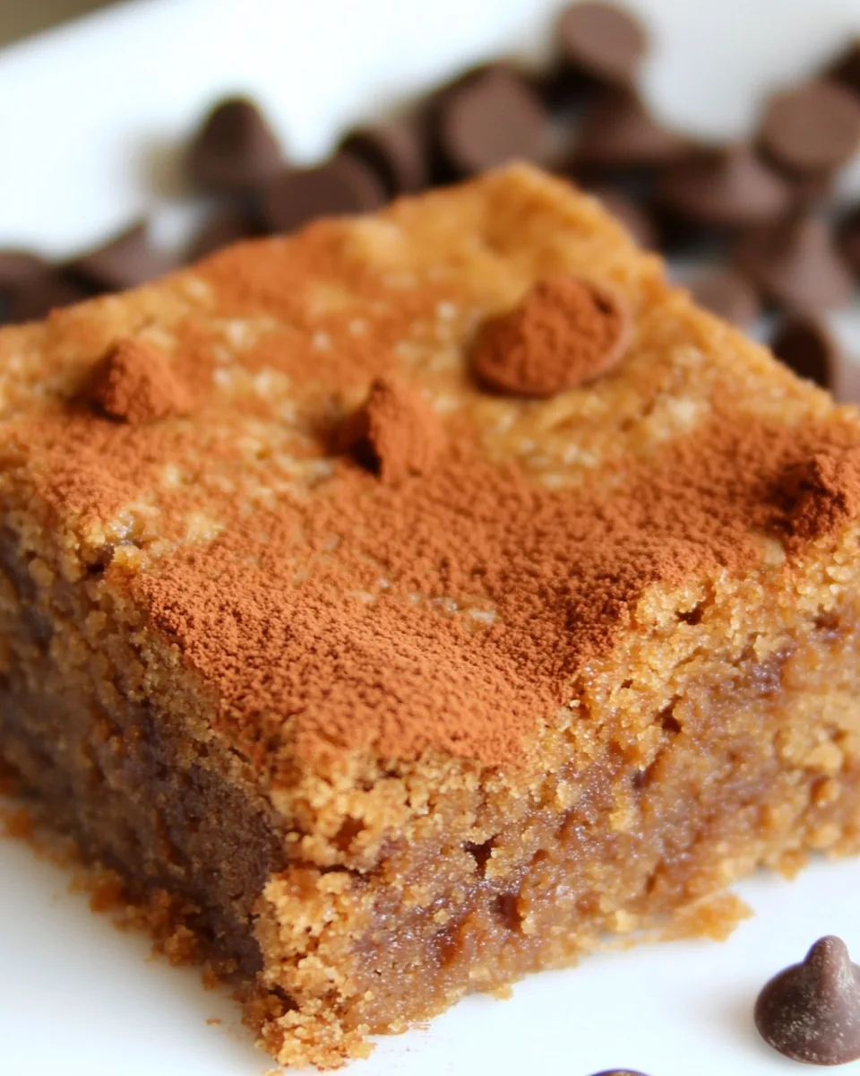 Snickerdoodle Blondies