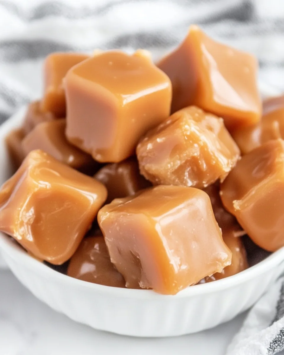 Soft Chewy Cream Caramels
