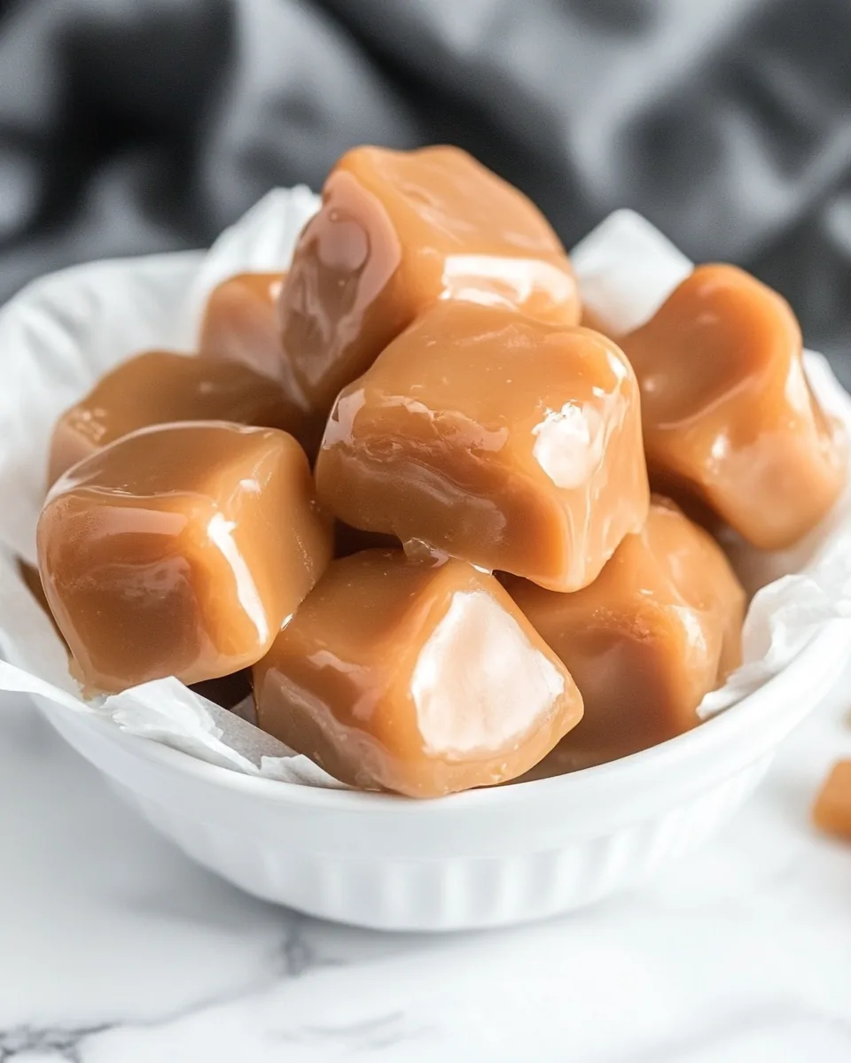 Soft Chewy Cream Caramels
