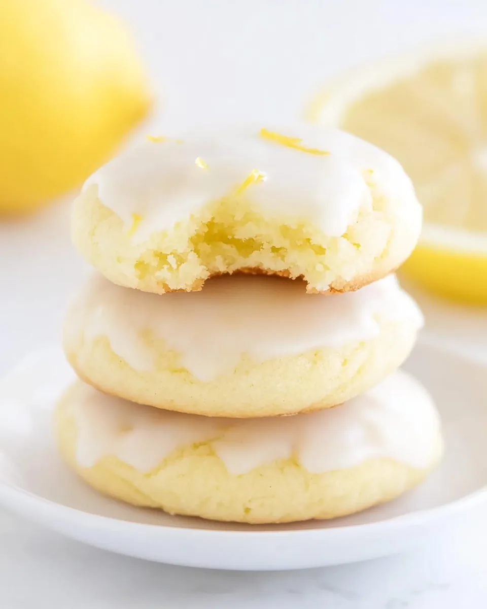 Soft Lemon Cookies