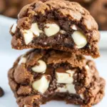 Soft and Chewy Nutella White Chocolate Chip Cookies