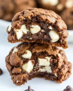 Soft and Chewy Nutella White Chocolate Chip Cookies