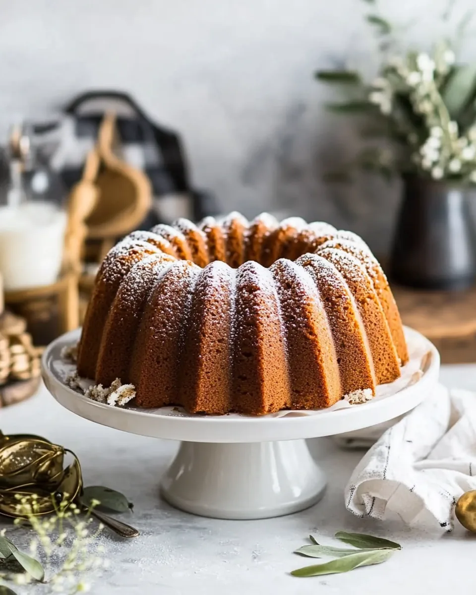 Sour Cream Bundt Cake