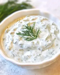Sour Cream Fresh Dill Dip
