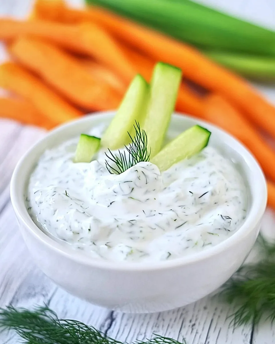 Sour Cream Fresh Dill Dip