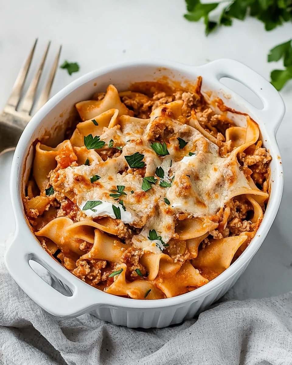 Sour Cream Noodle Bake