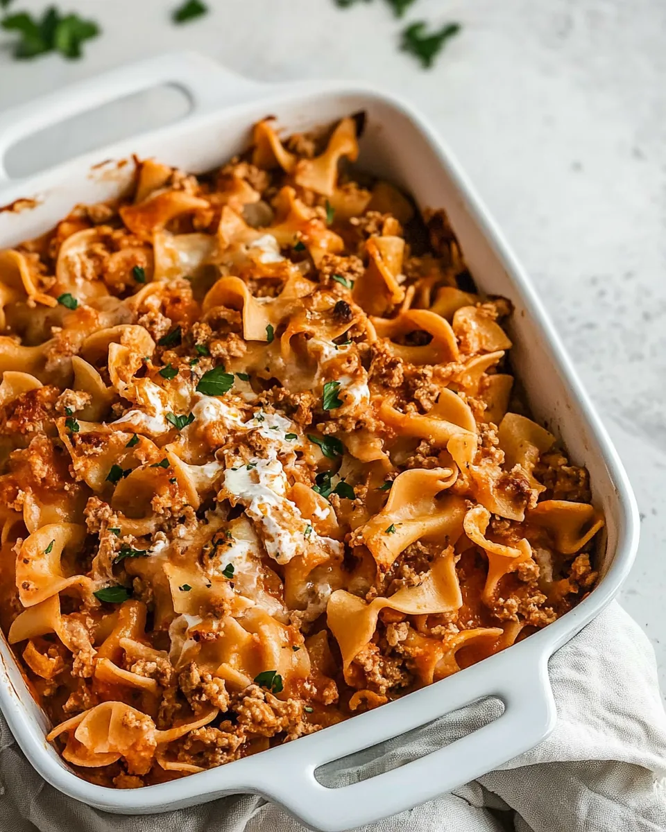 Sour Cream Noodle Bake