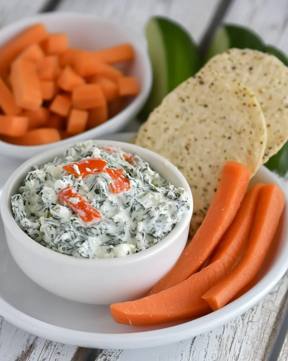 Sour Cream Spinach Dip