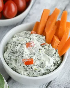Sour Cream Spinach Dip