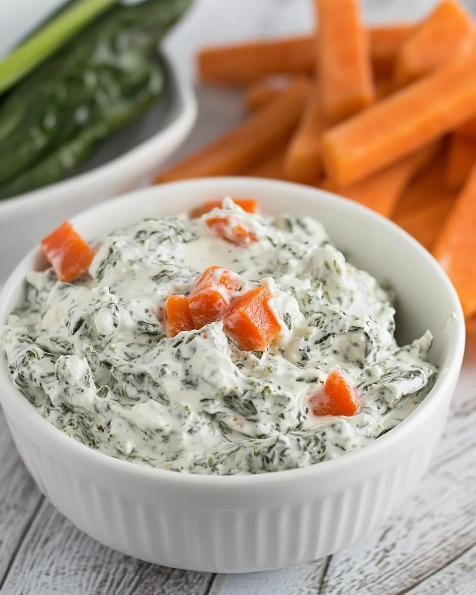 Sour Cream Spinach Dip