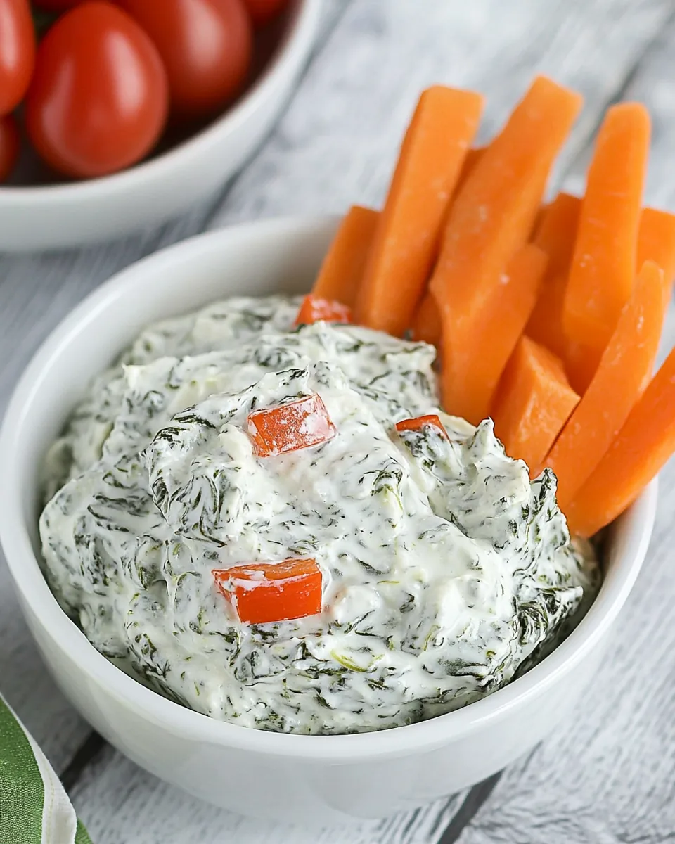 Sour Cream Spinach Dip