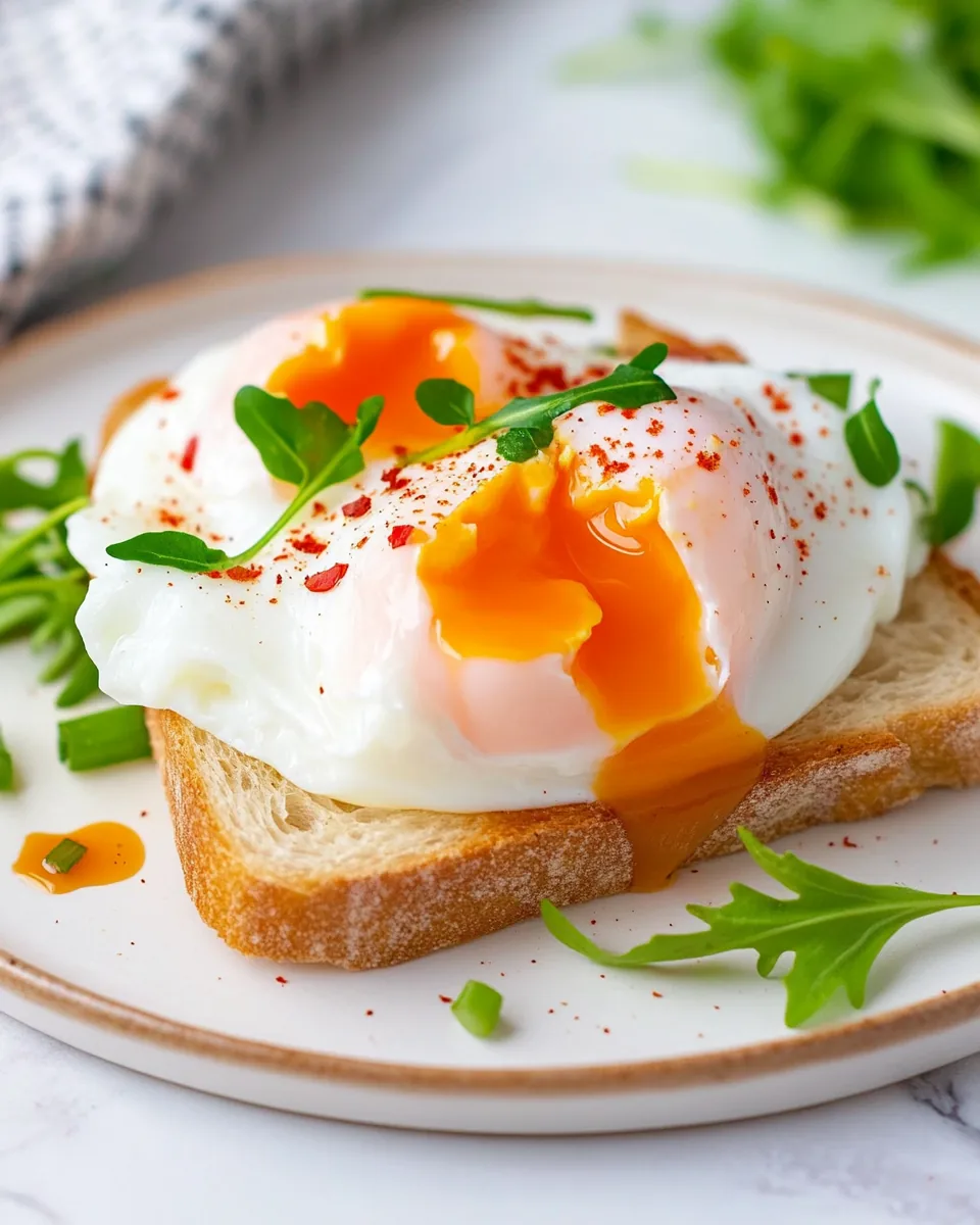 Sous Vide Poached Eggs