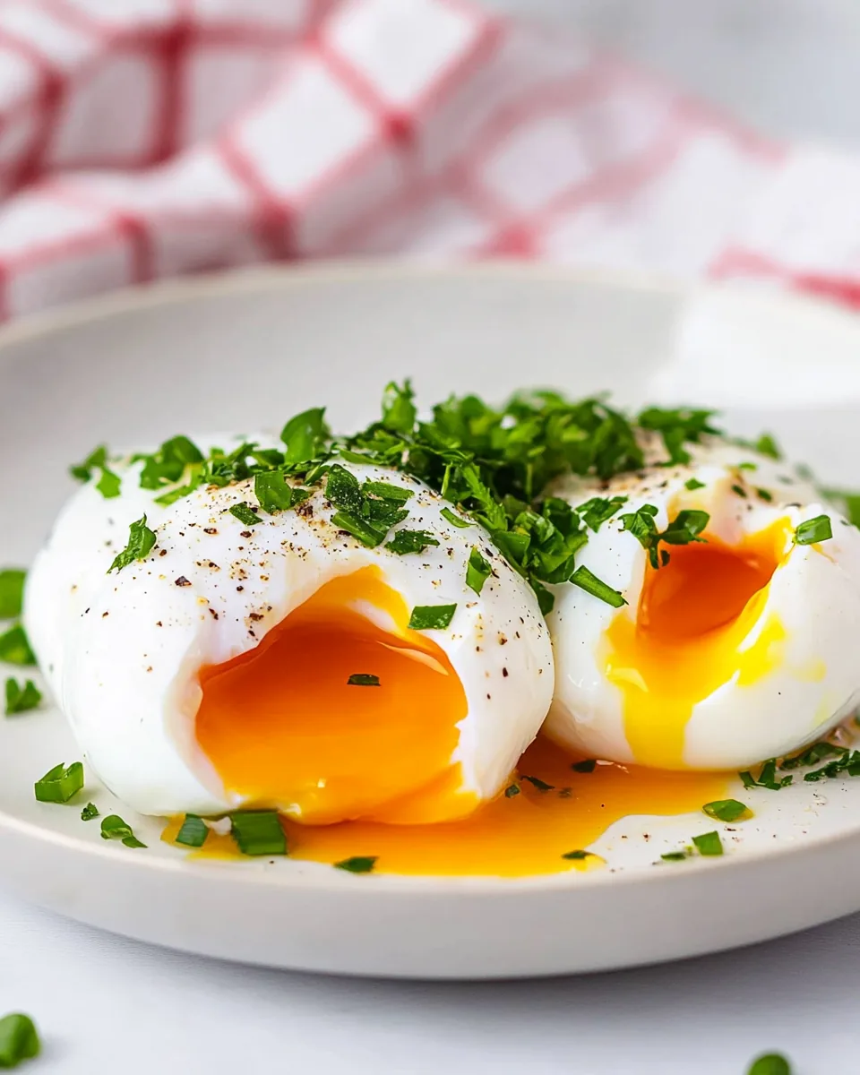 Sous Vide Poached Eggs
