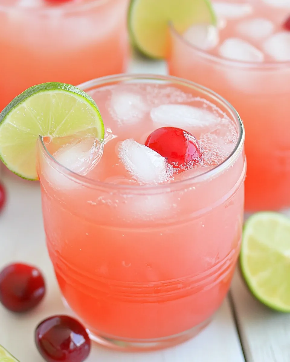 Sparkling Cherry Limeade