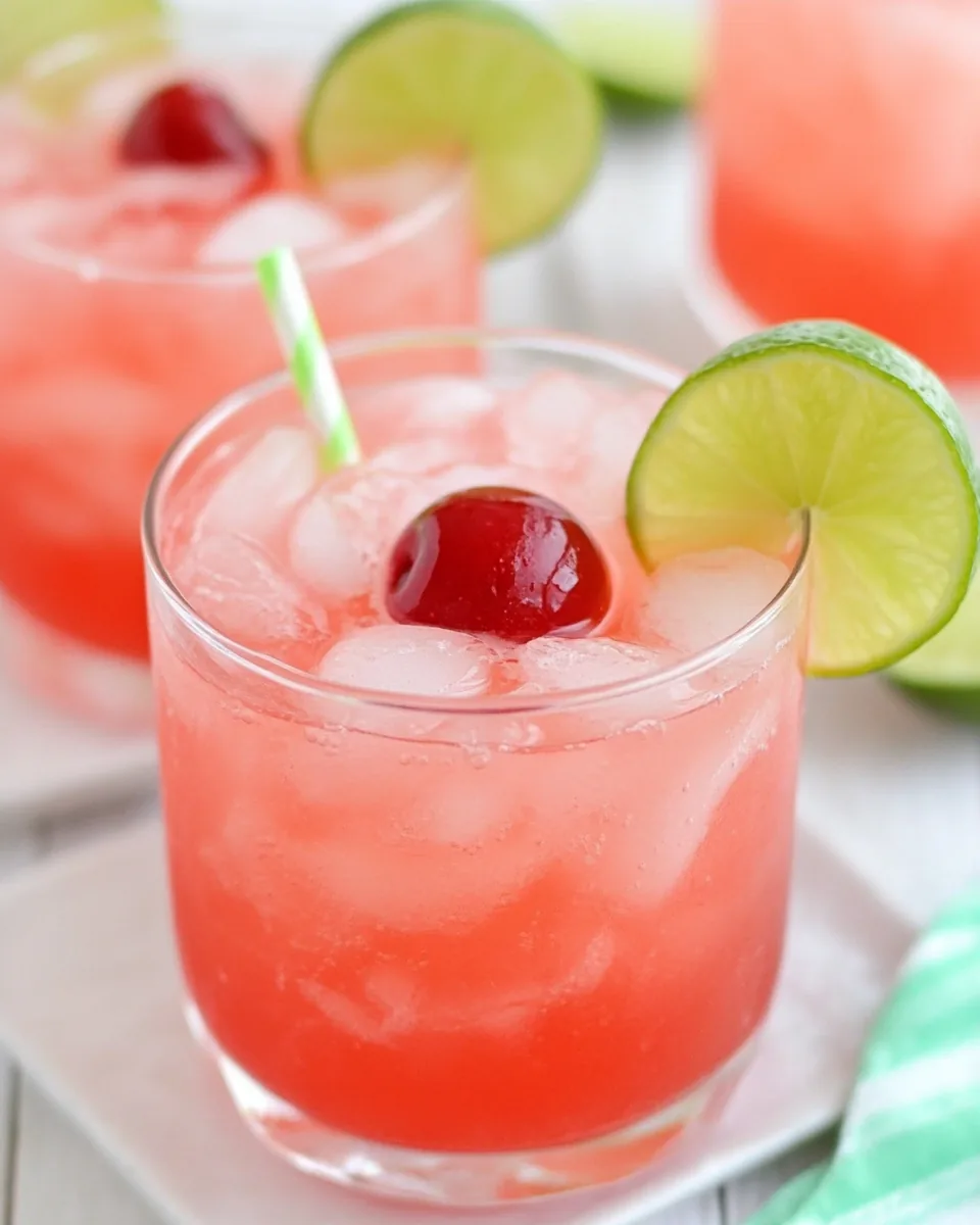 Sparkling Cherry Limeade