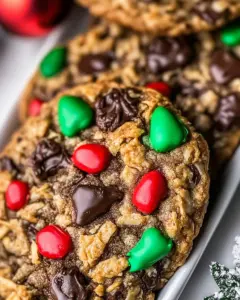 Christmas Cowboy Cookies