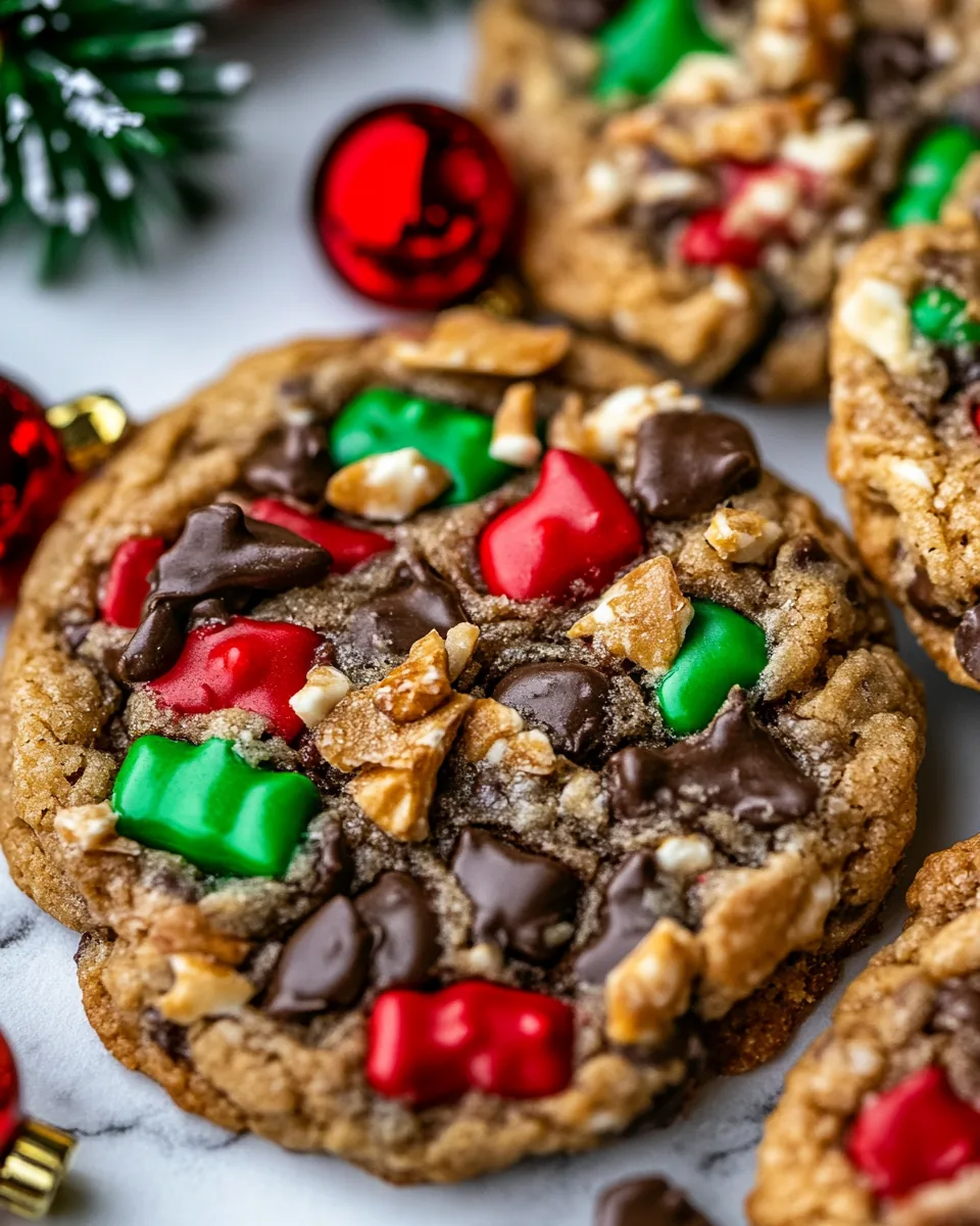 Christmas Cowboy Cookies