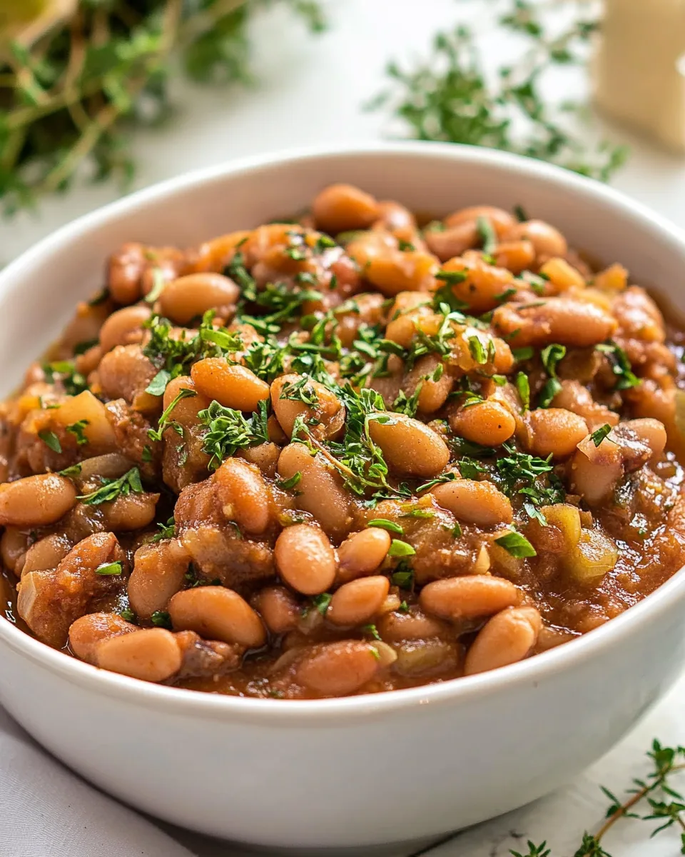 Spiced Canned Pinto Beans