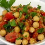 Spicy Mediterranean Chickpeas