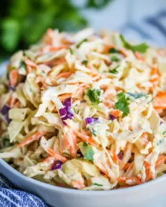 Spicy Sriracha Asian Coleslaw