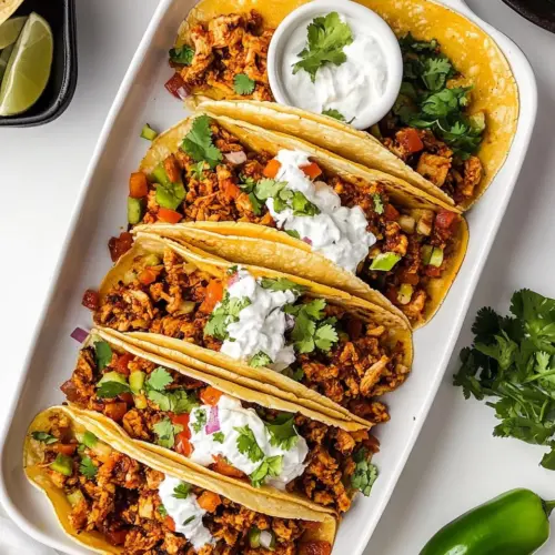 Spicy Turkey Tacos
