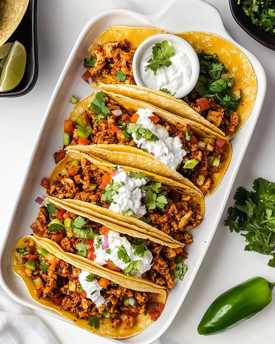 Spicy Turkey Tacos