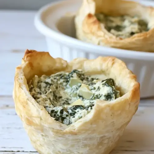 Spinach Artichoke Dip Cups