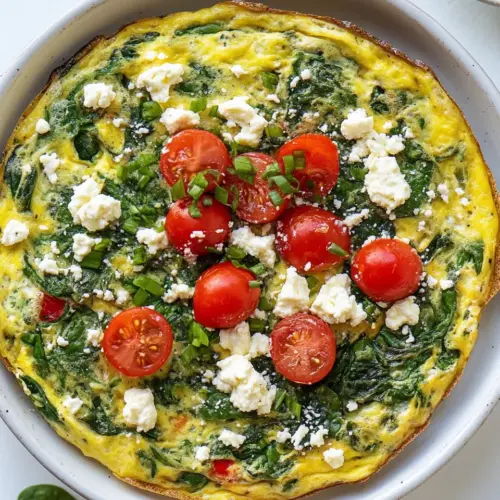 Spinach Feta Frittata